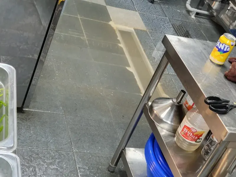 구미 상가·주방 배관 작업사례 4
